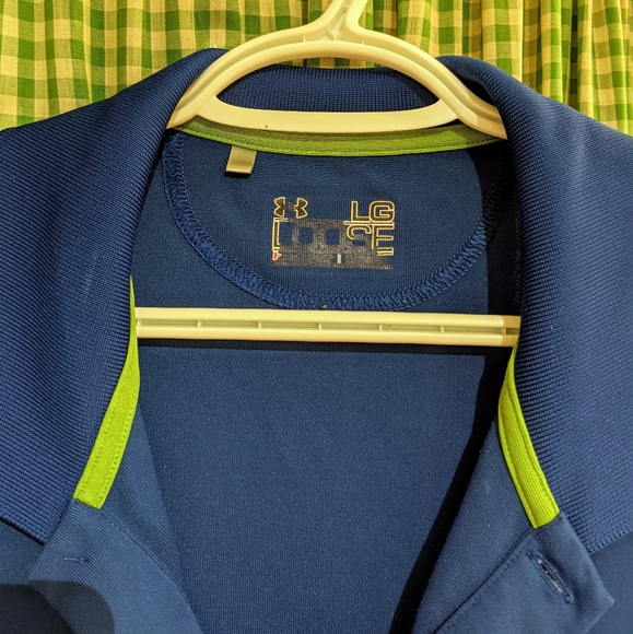 Under Armour Men's L Golf Shirt - Picture 3 of 3
